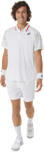 Load image into Gallery viewer, Asics Men&#39;s Court Graphic Polo (White)
