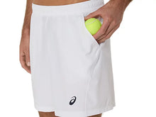 Load image into Gallery viewer, Asics Men&#39;s Court 7IN Short (White)
