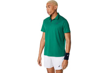 Load image into Gallery viewer, Asics Men&#39;s Court Polo (Jasper Green)
