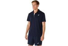 Load image into Gallery viewer, Asics Men&#39;s Court Polo (Midnight)
