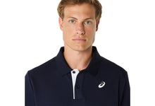Load image into Gallery viewer, Asics Men&#39;s Court Polo (Midnight)
