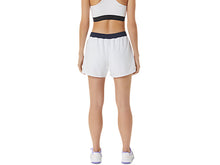 Load image into Gallery viewer, Asics Women&#39;s Court Tennis SHORT (Brilliant White)
