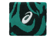 Load image into Gallery viewer, Asics Graphic Wristband Small (Saxon Green) 1 pack
