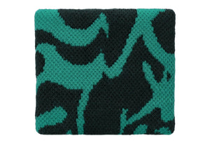 Asics Graphic Wristband Small (Saxon Green) 1 pack