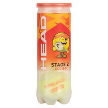 Load image into Gallery viewer, Head T.I.P. Orange - 3 Ball Can (8-9 year olds)
