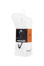 Load image into Gallery viewer, Head Half Cushion Crew Sock (3 pair) White
