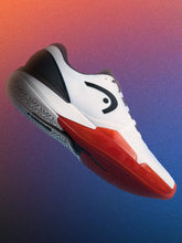 Load image into Gallery viewer, HEAD Men's Revolt Pro 5.0 Tennis Shoes All Court (White/Navy/Red)
