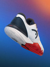 Load image into Gallery viewer, HEAD Men's Revolt Pro 5.0 Tennis Shoes All Court (White/Navy/Red)
