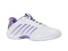 Load image into Gallery viewer, K-Swiss Women's Hypercourt Express 3 Clay Court (White/Purple)

