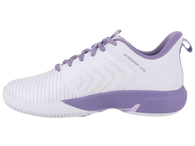 Load image into Gallery viewer, K-Swiss Women's Ultrashot Light Clay Court (White/Purple)
