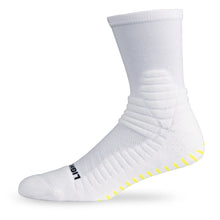 Load image into Gallery viewer, Lightfeet GRIP Sock - Half Crew - Small (White)
