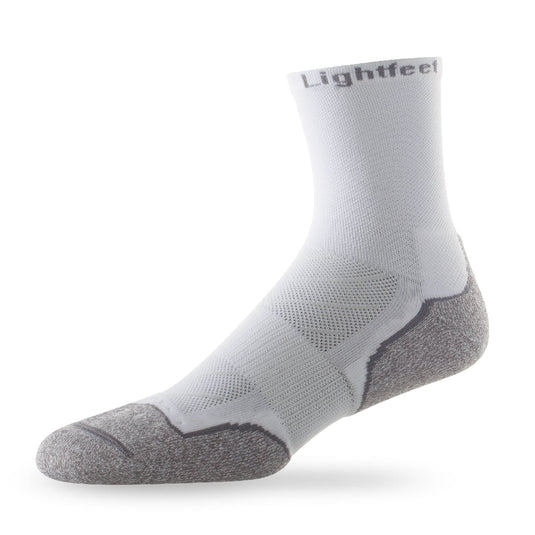 Lightfeet Evolution Half Crew Sock Medium (White)