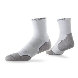 Lightfeet Evolution Half Crew Sock Medium (White)