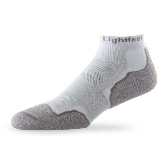 Lightfeet Evolution Quarter Sock Small (White)