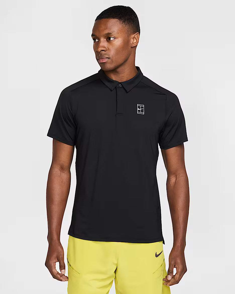 Nike Mens Dri Fit Advantage Polo (Black) FZ6907-010