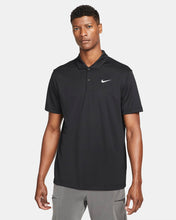 Load image into Gallery viewer, Nike Mens Dri-FIT Tennis Polo (Black)
