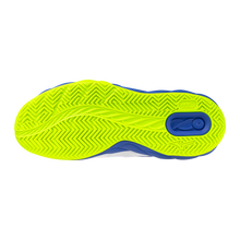 Load image into Gallery viewer, Mizuno Mens Wave Enforce Court - All Court - White/Blue/Yellow
