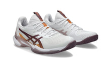 Load image into Gallery viewer, Asics Women&#39;s Solution Speed FF 3 Hard Court (White/Light Garnet)
