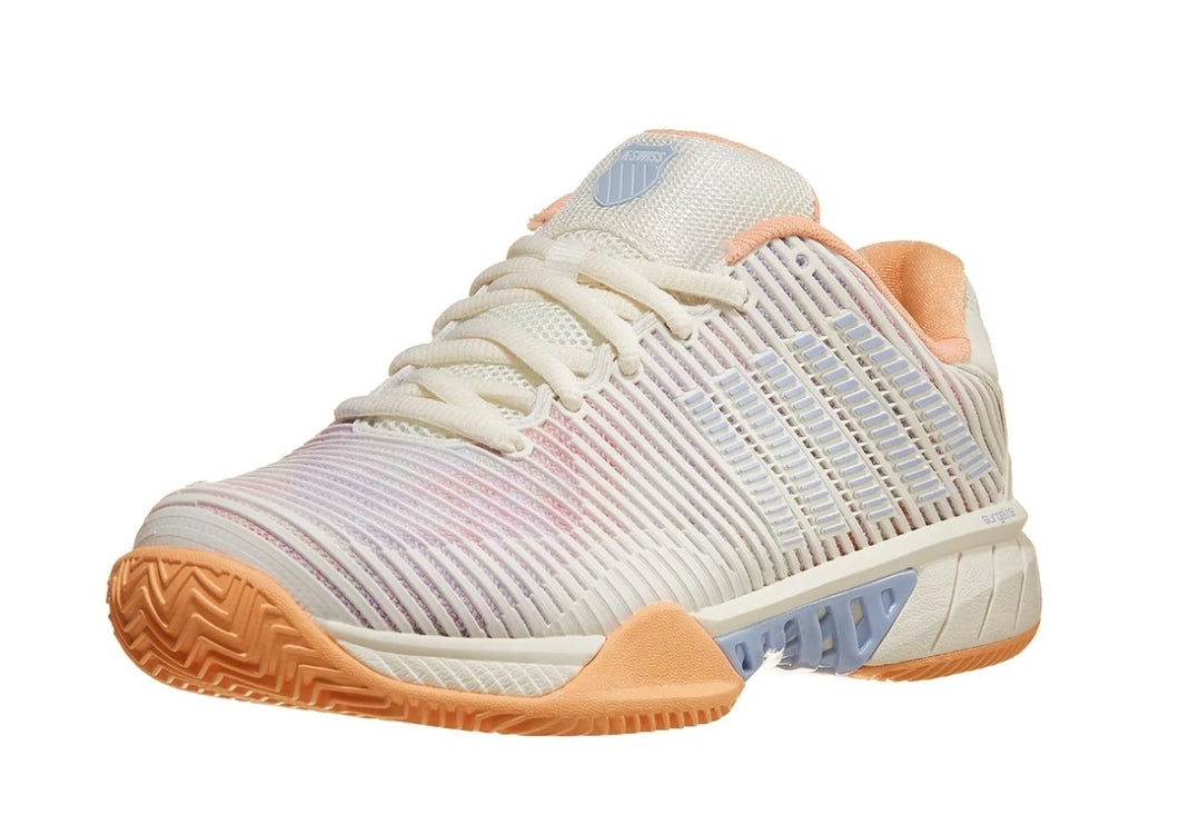 K-Swiss Women's Hypercourt Express 2 Clay Court (White/Peach)