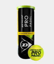Load image into Gallery viewer, Dunlop Pro Padel Balls (3 Ball Can)
