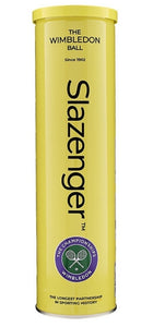 Slazenger Wimbledon Championship All Court 4 Ball Can