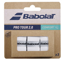 Load image into Gallery viewer, Babolat Pro Tour 2.0 Overgrips White (3 Pack)
