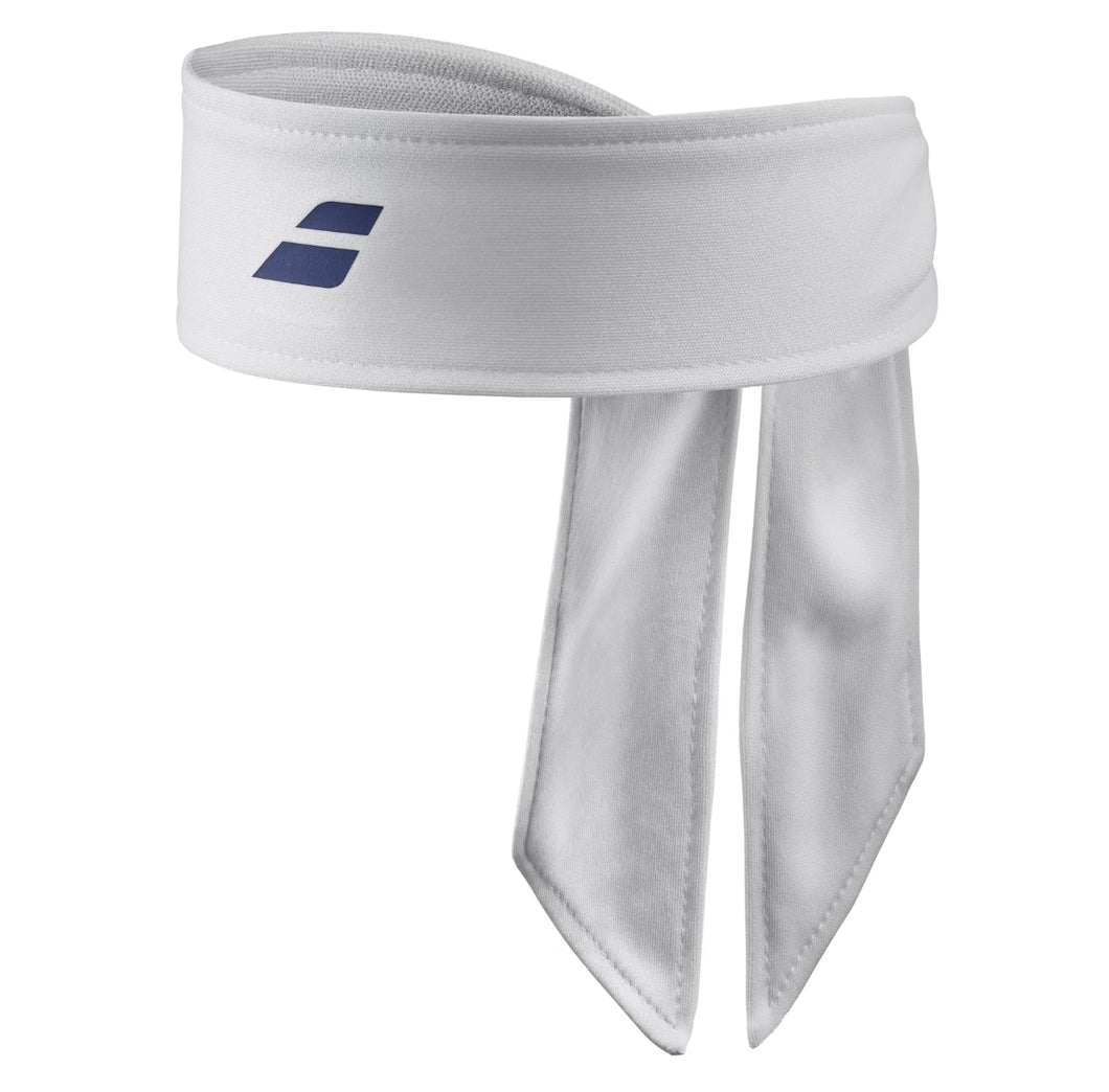 Babolat Tie Headband (White)