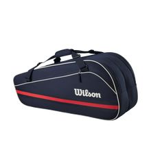 Load image into Gallery viewer, Wilson Team 6 Racquet Bag (Navy) 2025
