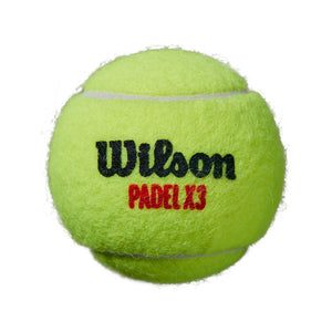 Wilson Padel X3 Performance Balls (3 Ball Can)