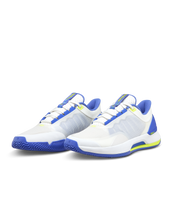 Load image into Gallery viewer, Wilson Women&#39;s Intrigue Tour (White/Amparo Blue/Safety Yellow) 2025
