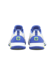 Load image into Gallery viewer, Wilson Women&#39;s Intrigue Tour (White/Amparo Blue/Safety Yellow) 2025
