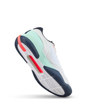 Load image into Gallery viewer, Wilson Men's Rush Pro 5.0 All Court (White/Bay/Fiery Coral)
