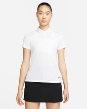 Load image into Gallery viewer, Nike Women&#39;s DRI-FIT Victory Golf Polo Shirt (White)
