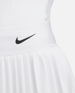 Nike Women's DRIFIT Advantage Pleated Tennis Skirt White