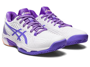 Asics Women's Solution Speed FF 2 Clay Court (White/Amethyst)