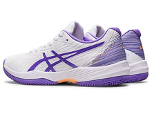 Load image into Gallery viewer, Asics Women&#39;s Solution Swift FF Clay Court (White/Amethyst)
