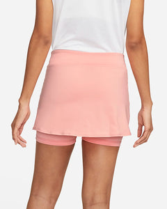 Nike Women's Victory Tennis Skirt (Coral) TALL