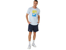Load image into Gallery viewer, Asics Men&#39;s Court GS Graphic Tennis Tee (Soft Sky Blue)
