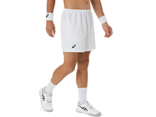 Load image into Gallery viewer, Asics Men&#39;s Court 7inch Short (White)
