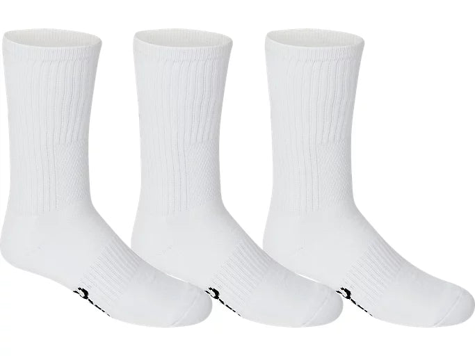 Asics Pace Crew Sock White (3 pair)