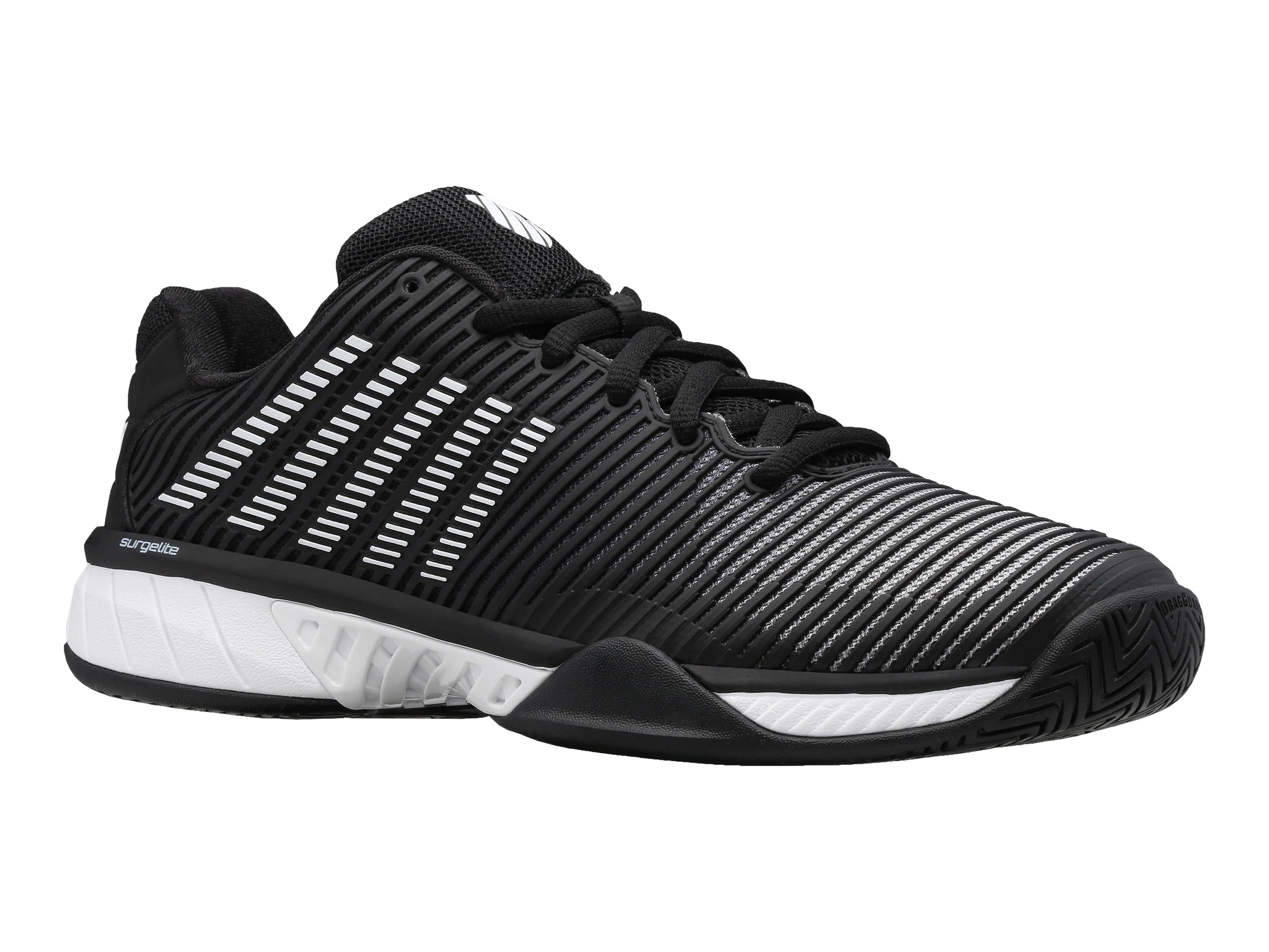 K Swiss Men s Hypercourt Express 2 All Court Black White Highrise