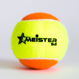 Meister Junior Orange Tennis Ball (12 Pack)
