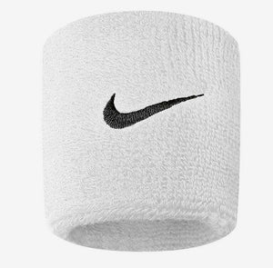 Nike Swoosh Wristband (2 Pack) White
