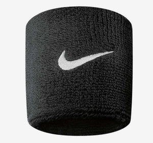 Nike Swoosh Wristband (2 Pack) Black