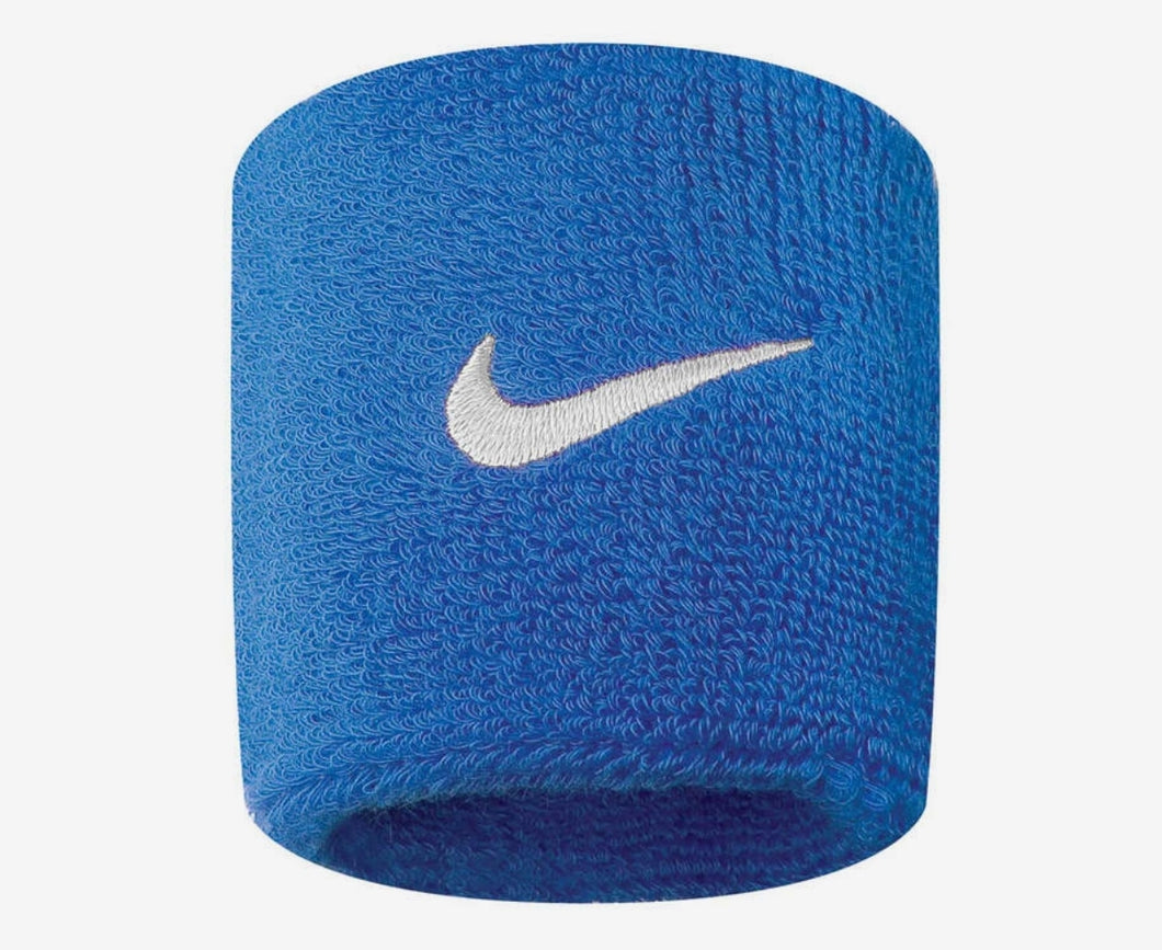 Nike Swoosh Wristband (2 Pack) Royal Blue