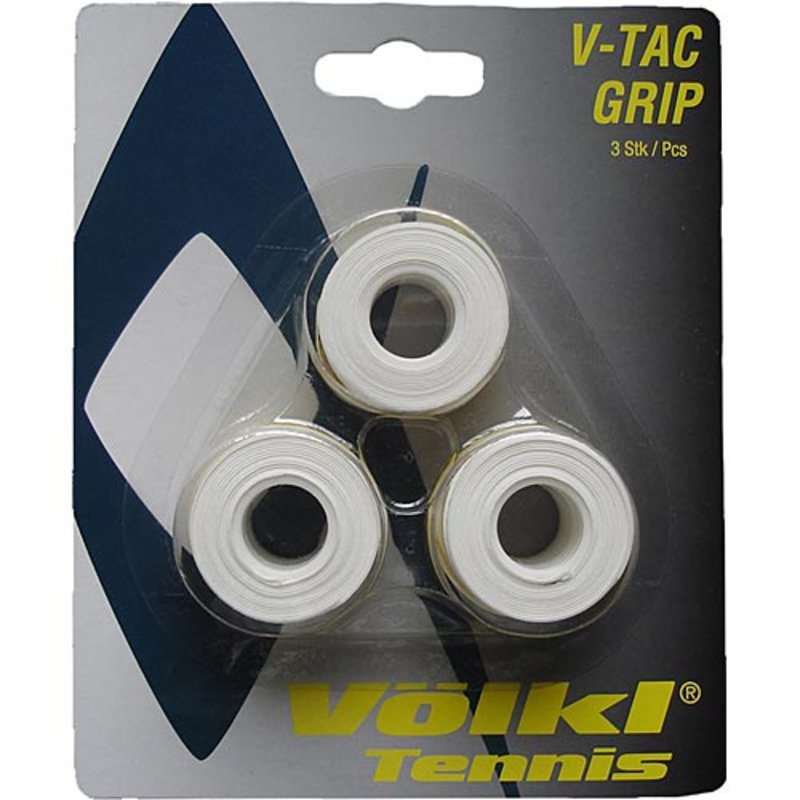 Volkl V-Tac Overgrips (3 Pack) White