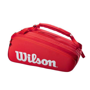 Wilson Super Tour 15 Racquet Bag (Red)