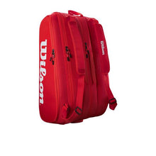 Load image into Gallery viewer, Wilson Super Tour 15 Racquet Bag (Red)
