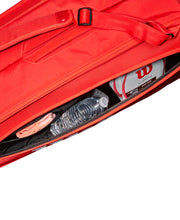 Load image into Gallery viewer, Wilson Super Tour 9 Racquet Bag (Red)
