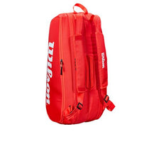 Load image into Gallery viewer, Wilson Super Tour 6 Racquet Bag (Red)
